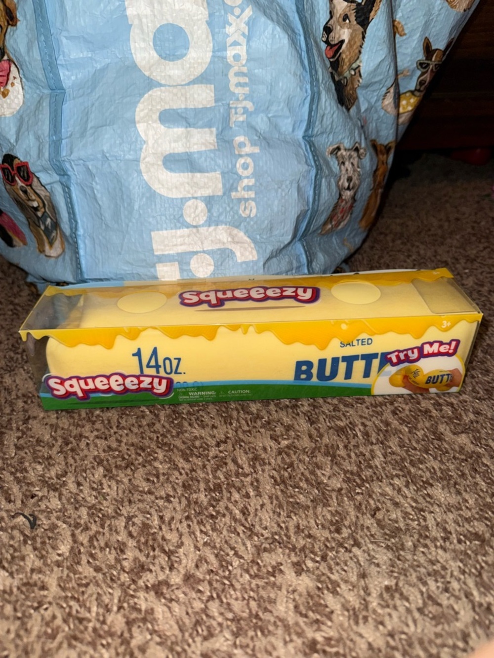 Squeeezy Butter Squishy Brand New!
